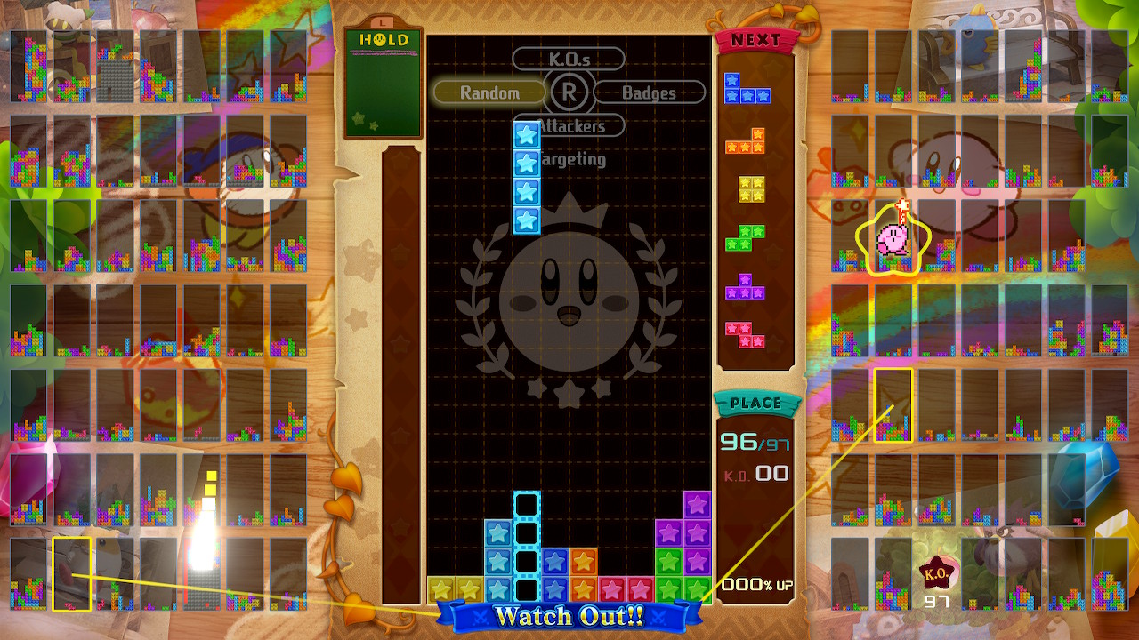 Tetris 99 Kirby-teema