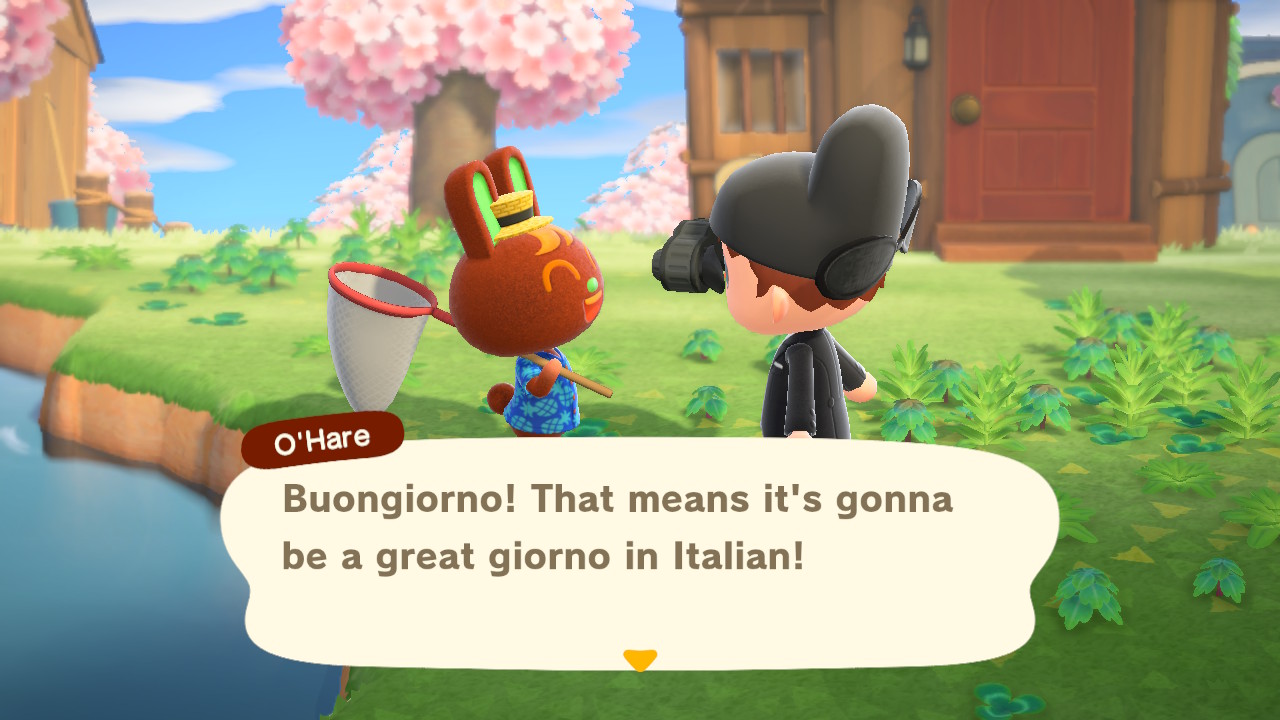 Animal Crossing: New Horizons hyvää journoa