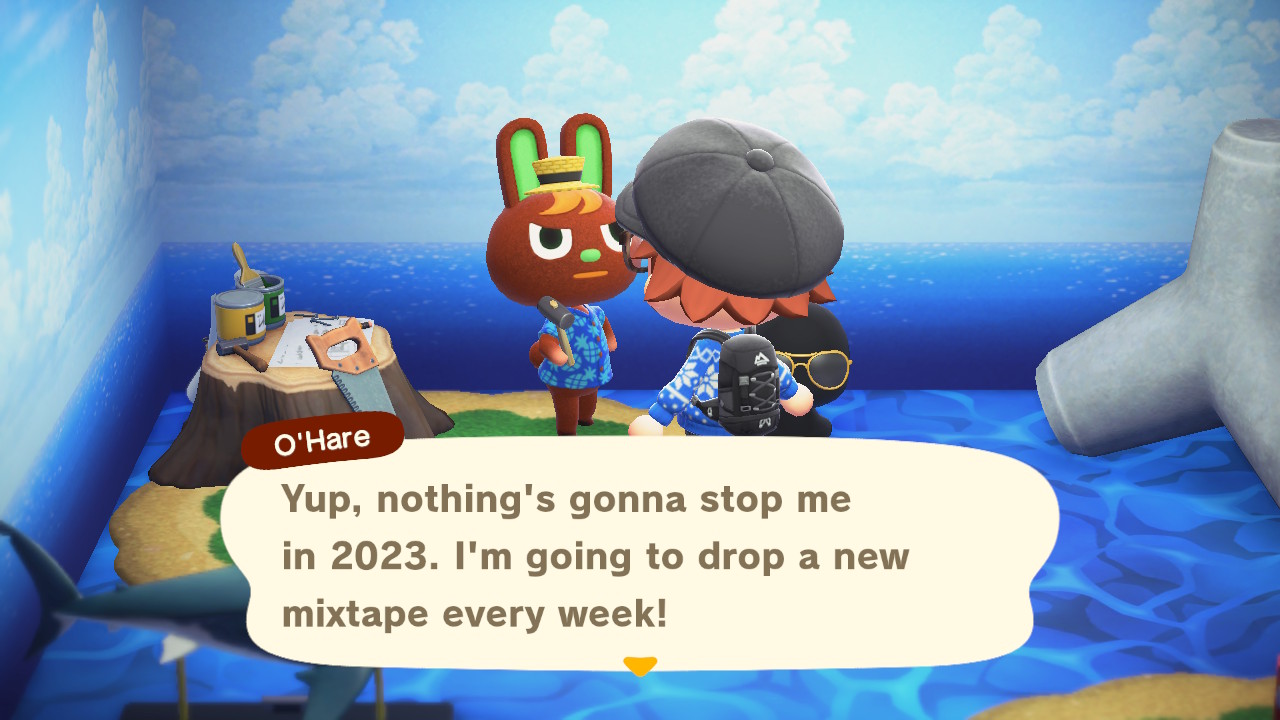 Animal Crossing: New Horizons O'Haren mixtapet