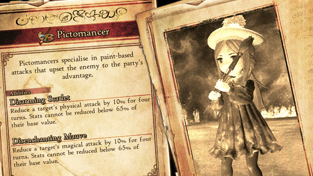 Bravely Default II 2 pictomancer-ammatti