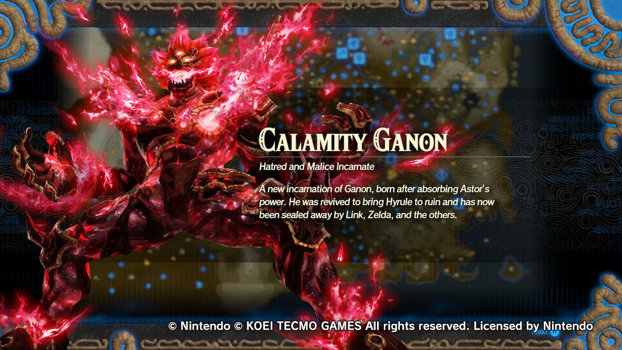 Hyrule Warriors: Age of Calamity spoiler-hahmo Ganon