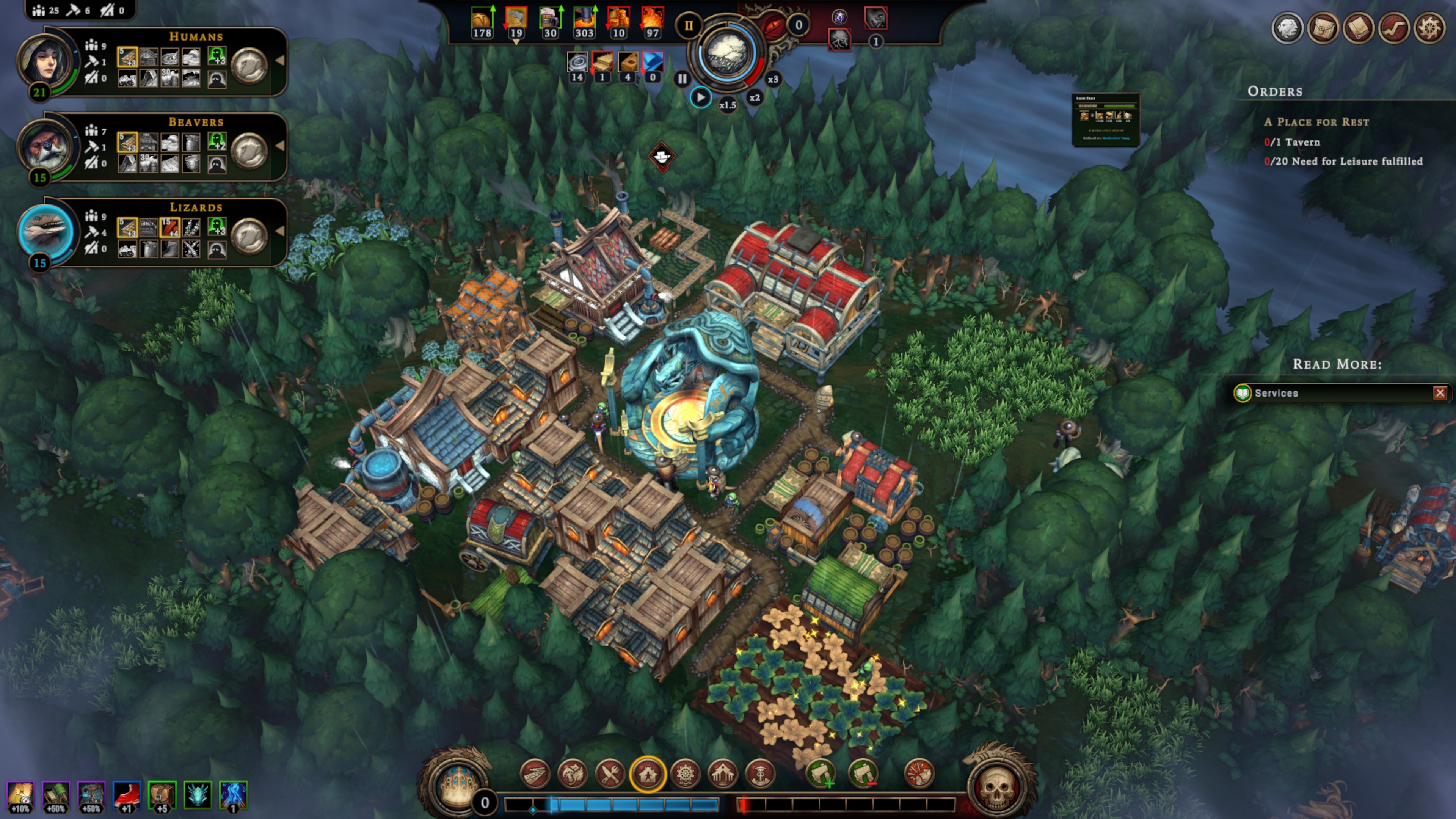 Against the Storm Forest Town Against the Storm Forest Town