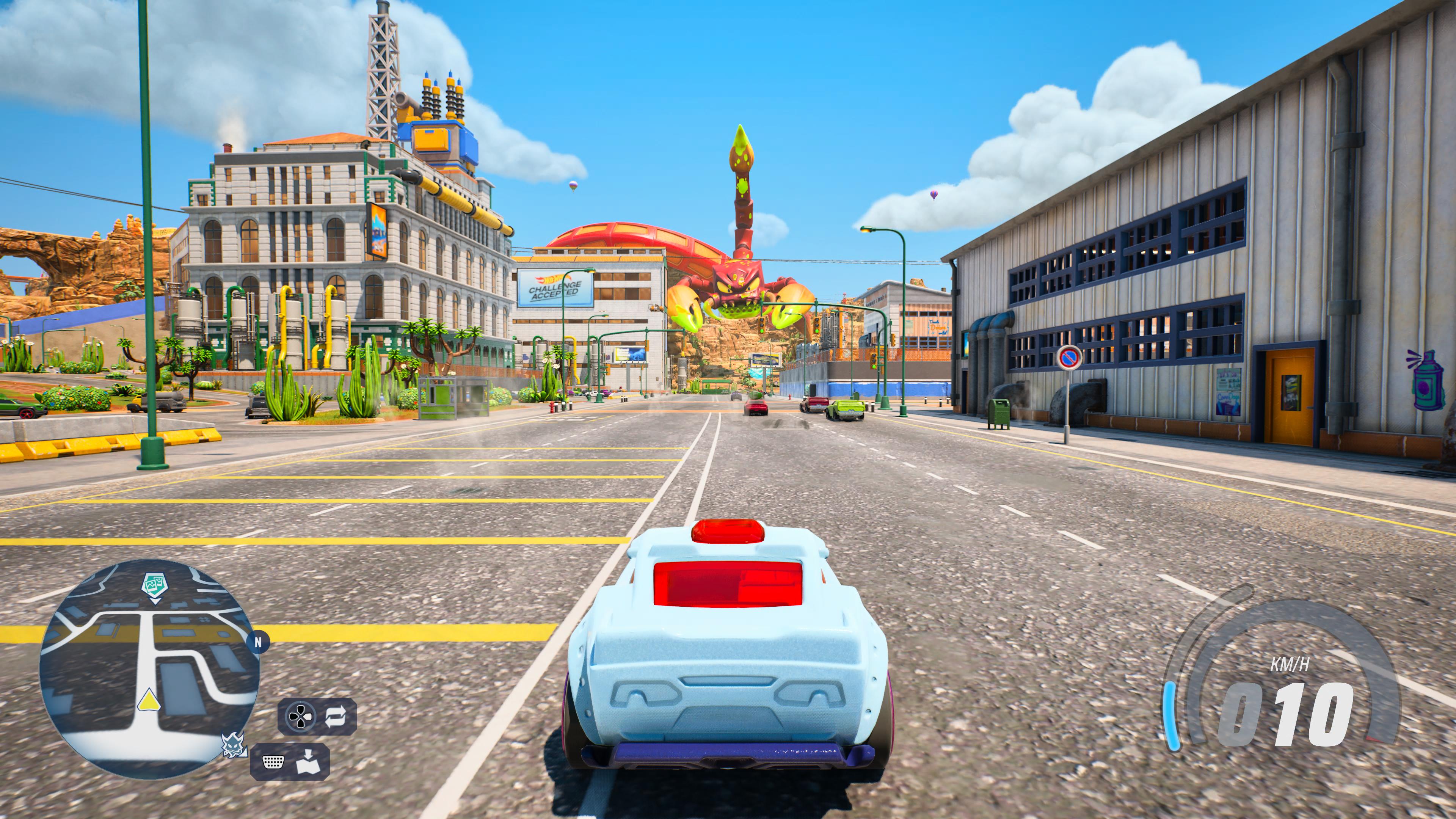 HOT WHEELS Infinite Rush: Jättiskorppari vaanii horisontissa