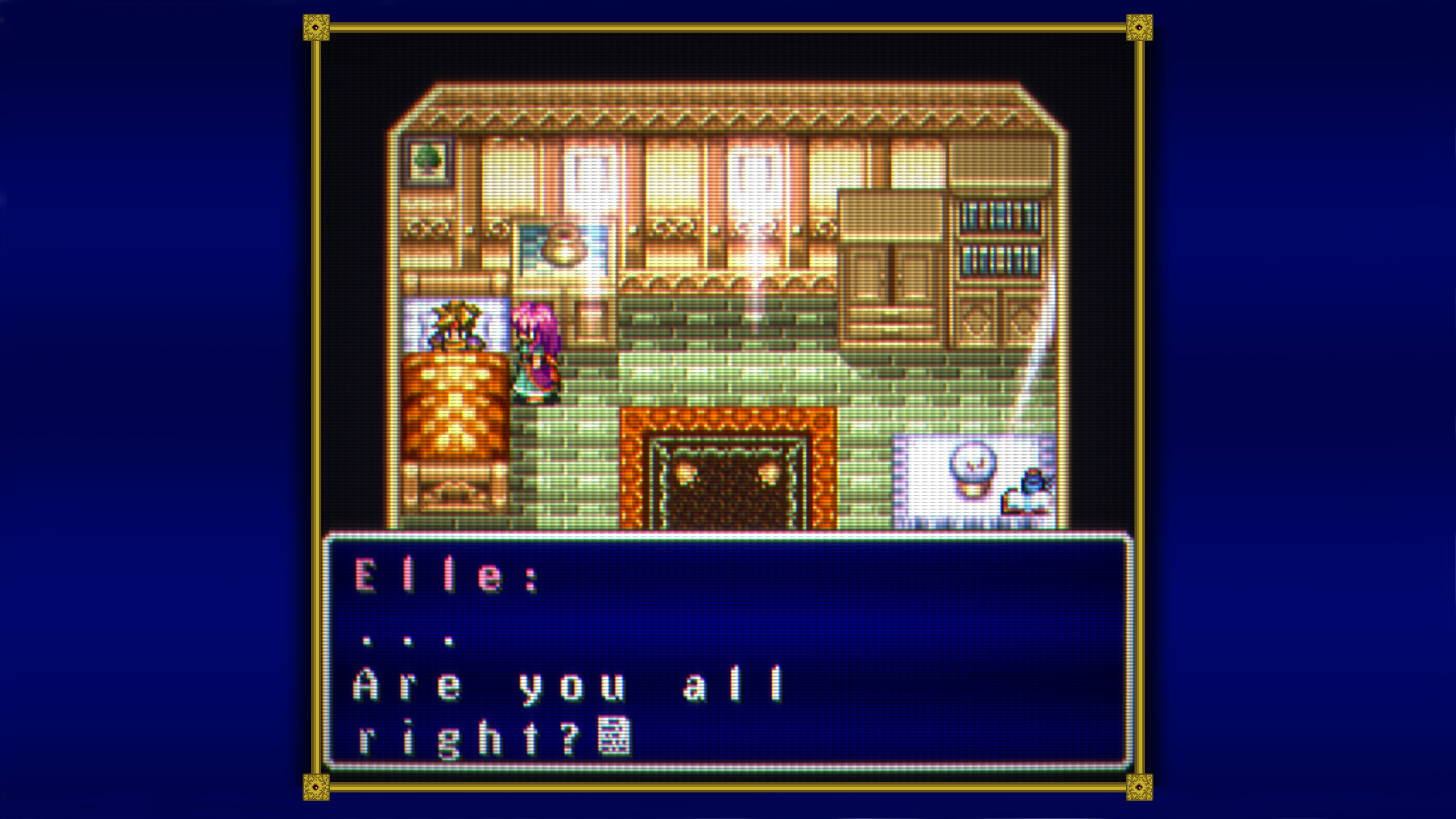 Terranigma - Elle kysyy pääsankarilta, oletko ok