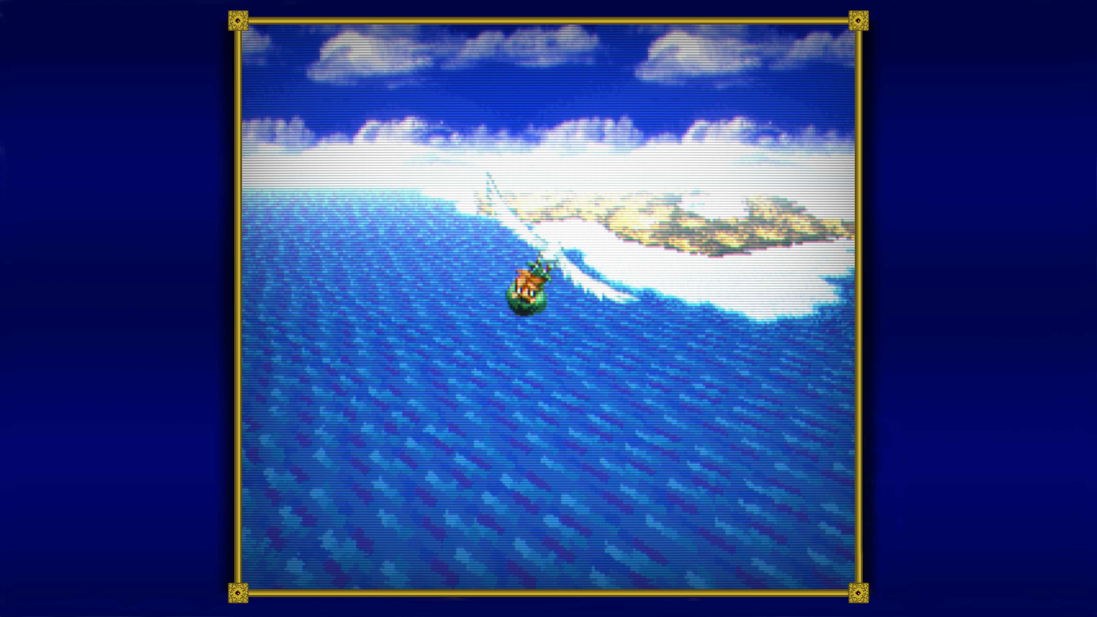Terranigma - Pääsankari lentelee pitkin valtamerta