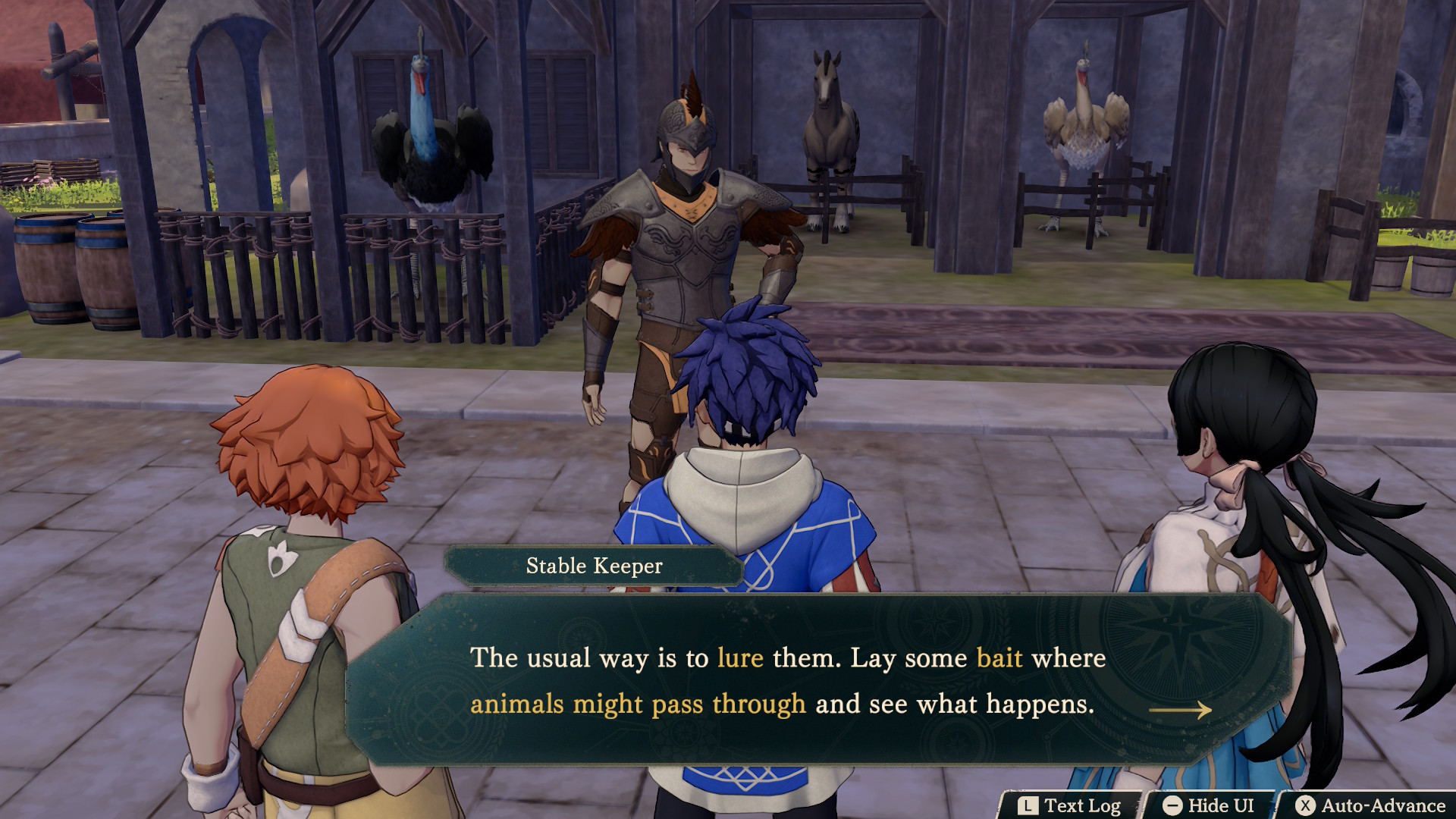 Fire Emblem Fortunes Weave - Linnunpyydystysopastusta