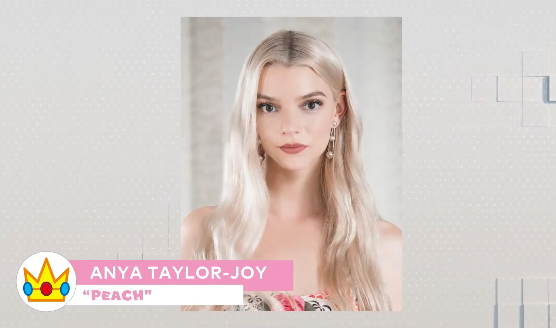 Anya Taylor-Joy on Peach