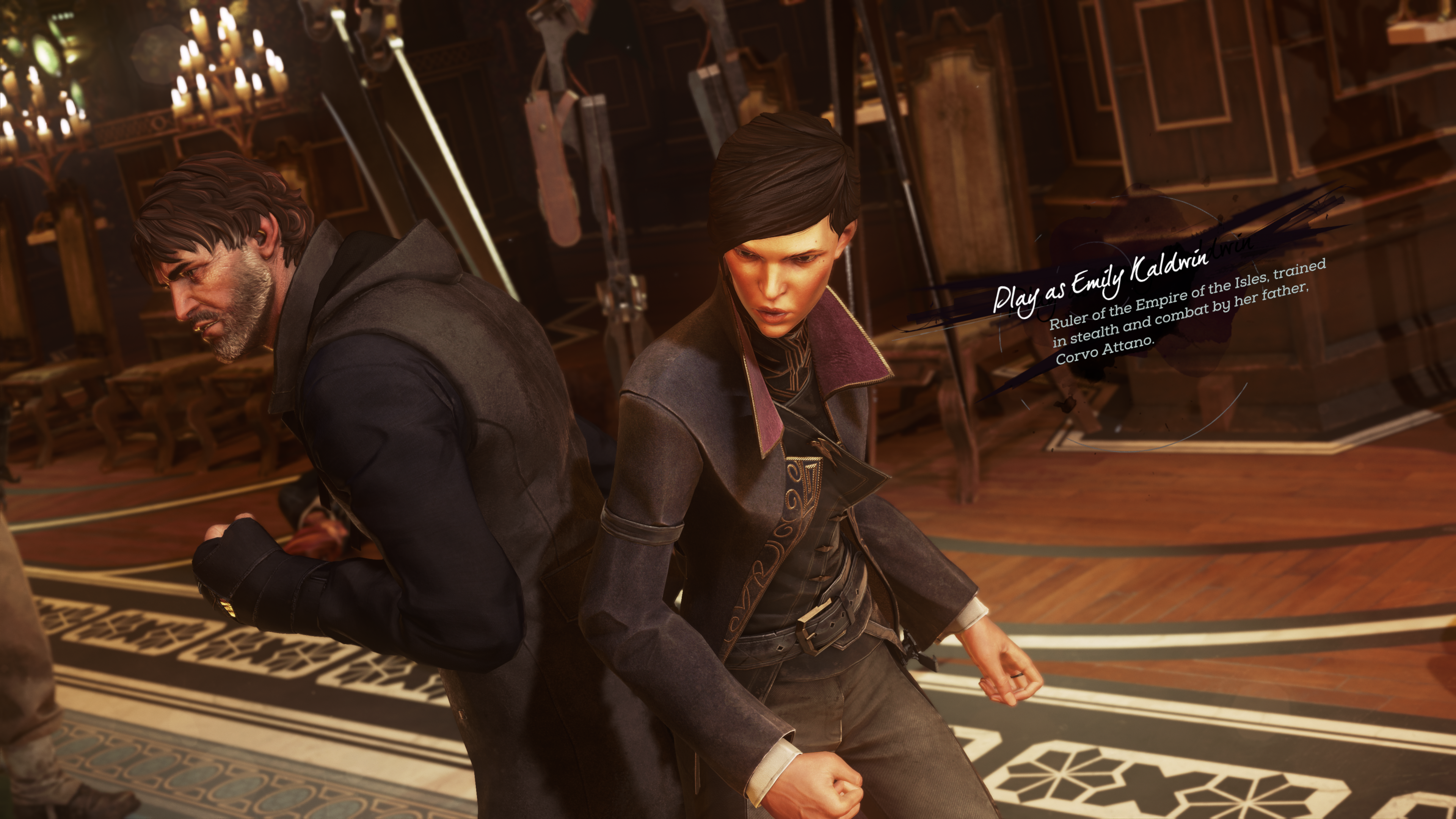 Dishonored 2 hahmoa valitsemassa