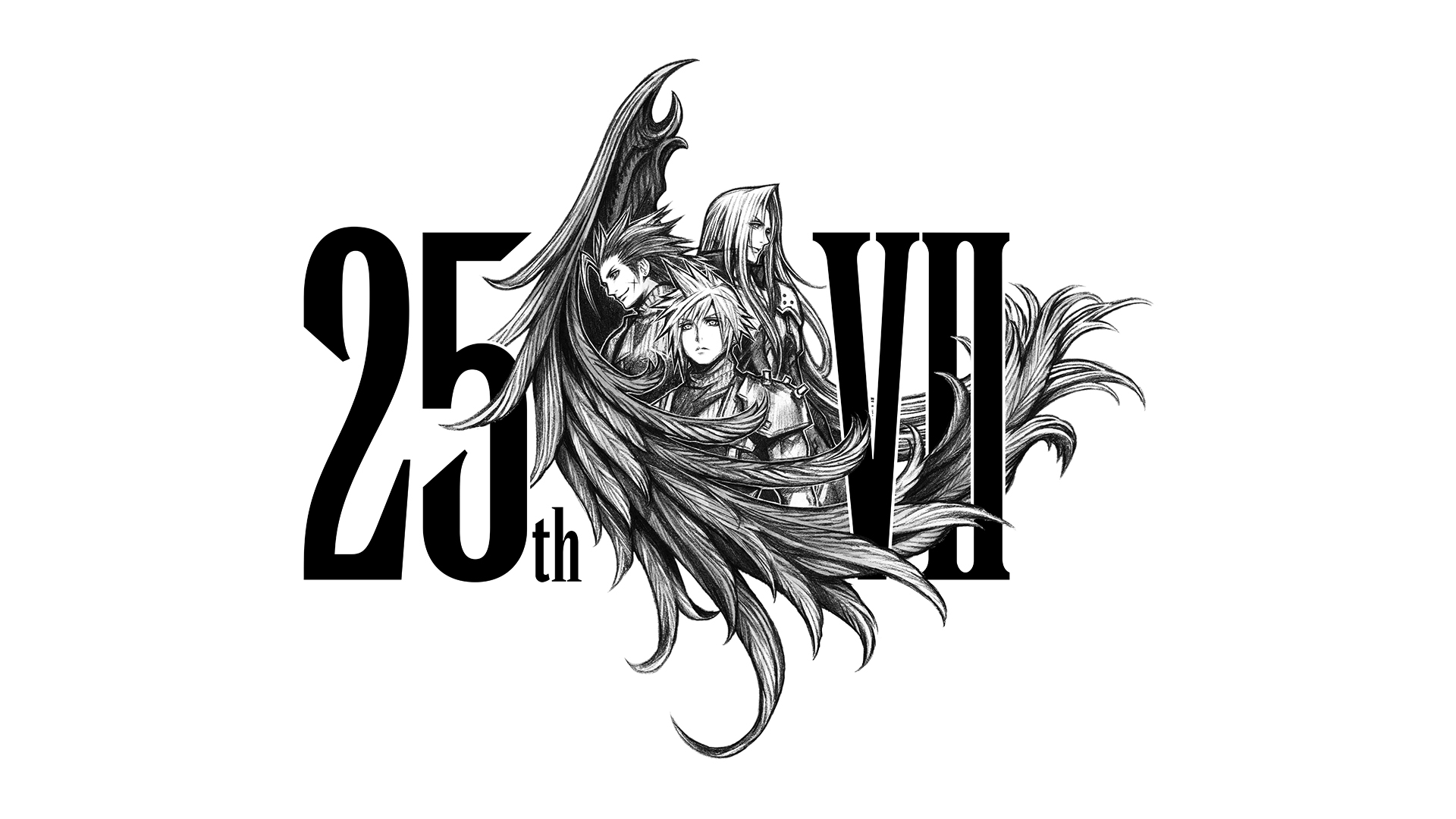 Final Fantasy VII 25-vuotisjuhlan logo
