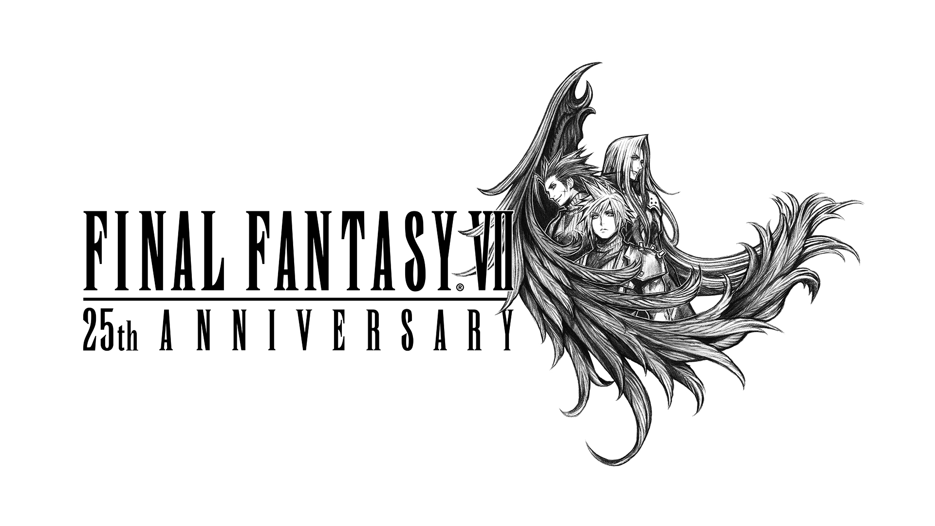 Final Fantasy VII 25-vuotisjuhlan logo