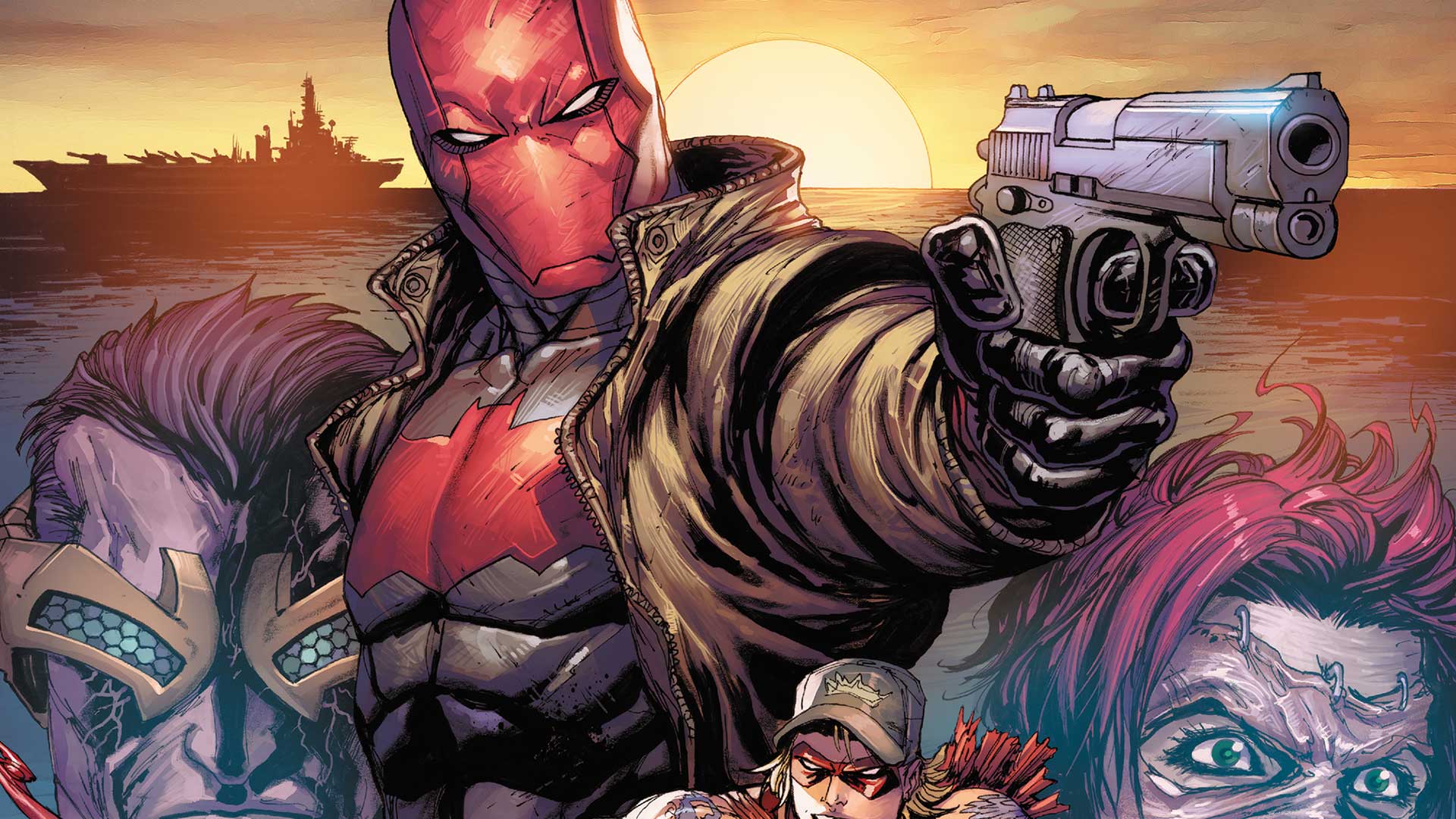 Red Hood Punahuppu DC Injustice