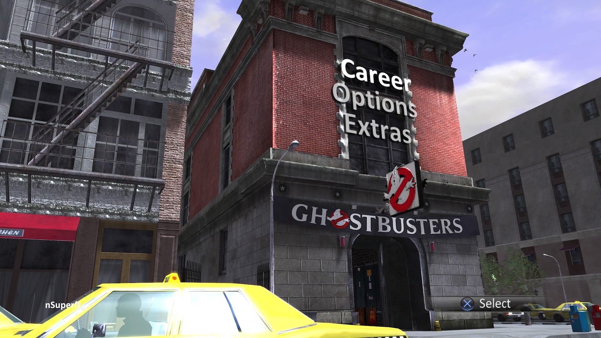 Ghostbusters The Video Game Remastered title-screen
