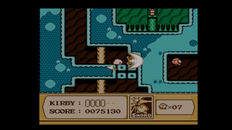 Kirby's Adventure NES miekkailua