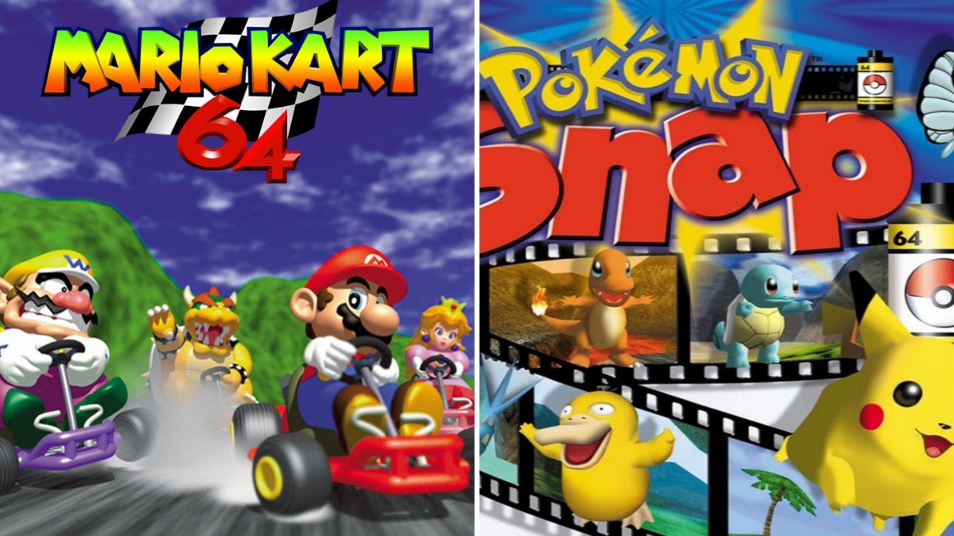 Mario Kart 64 Pokemon Snap