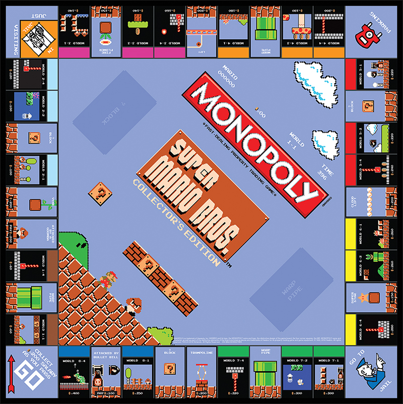 Mario Monopoli pelilauta