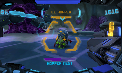 Metroid Prime Federation Force ice hopper