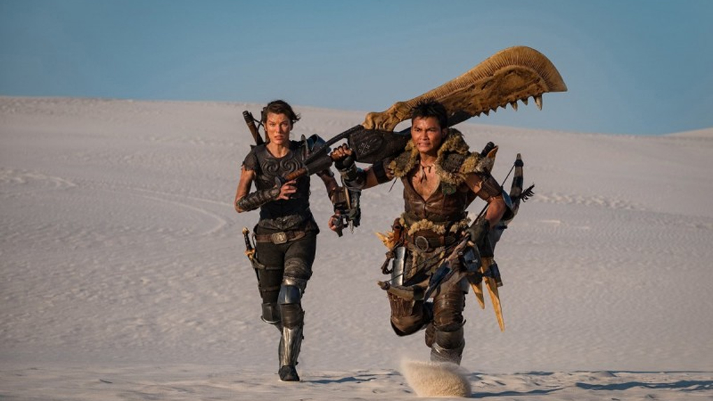 Monster Hunter elokuva Milla Jovovich