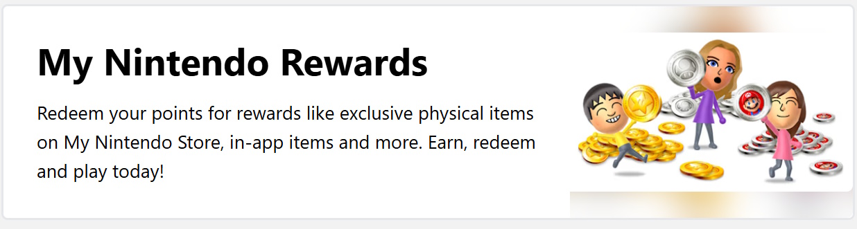 My Nintendo Rewards My Nintendo Rewards