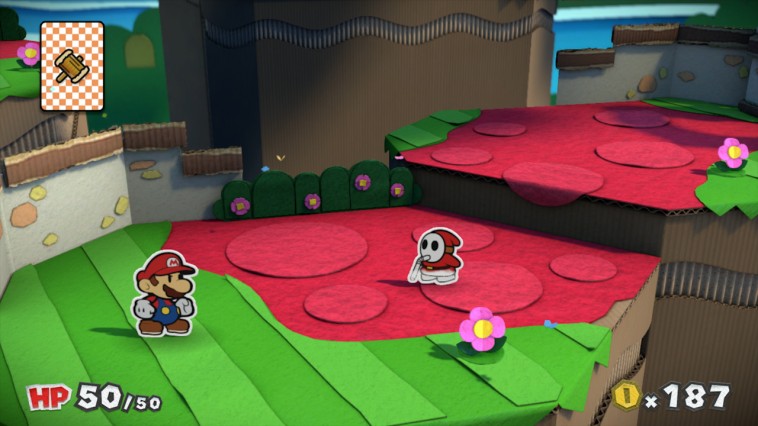 Paper Mario Color Splash taistelu