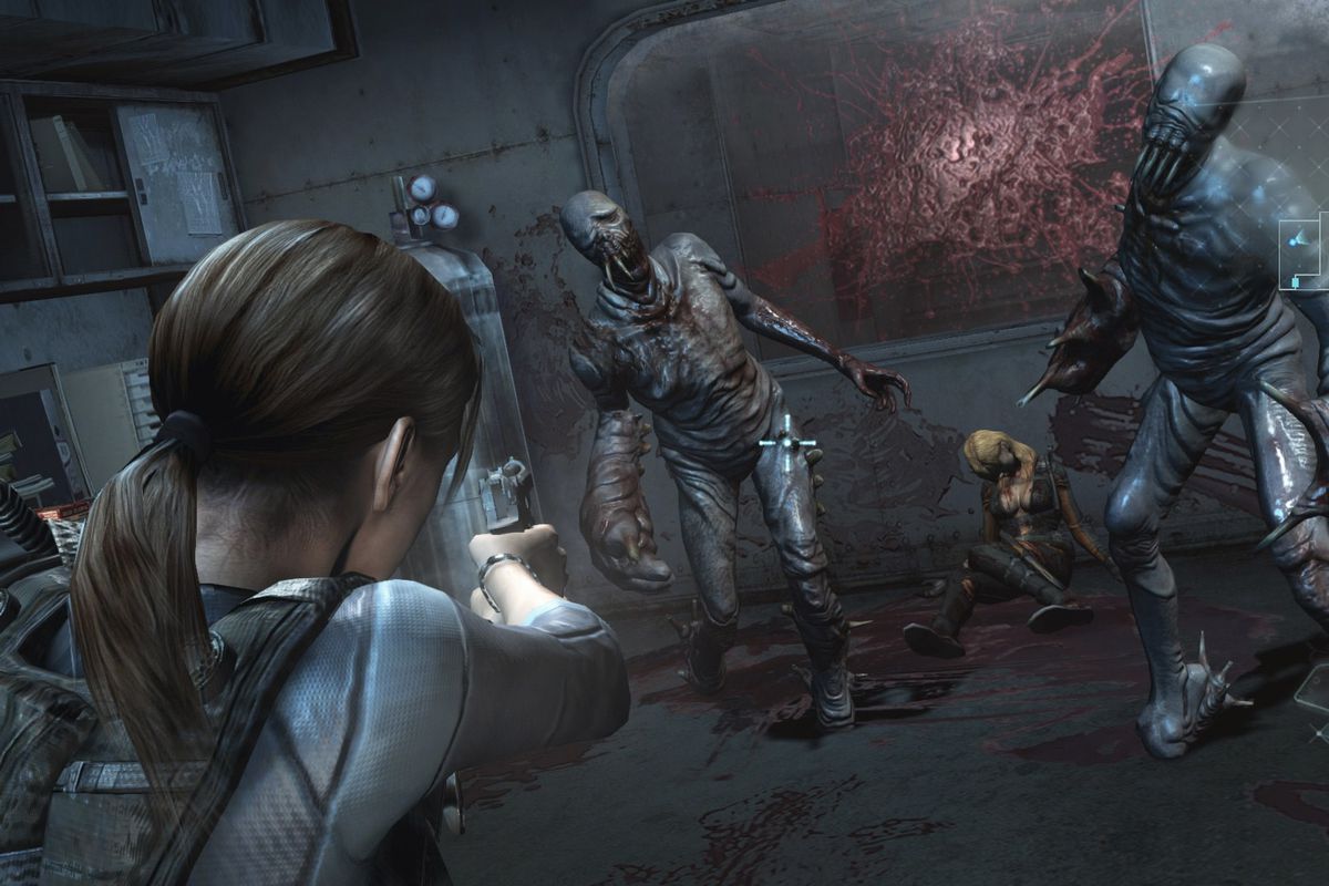 Resident Evil Revelations Jill ja Monsterit