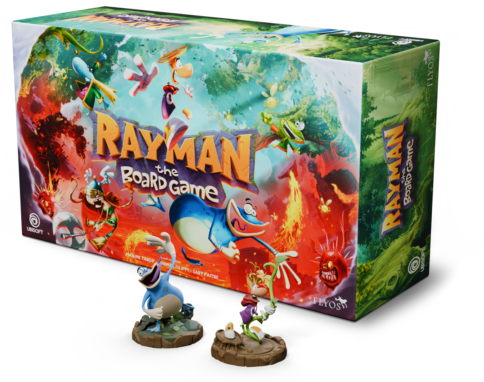 Rayman the board game lautapeli