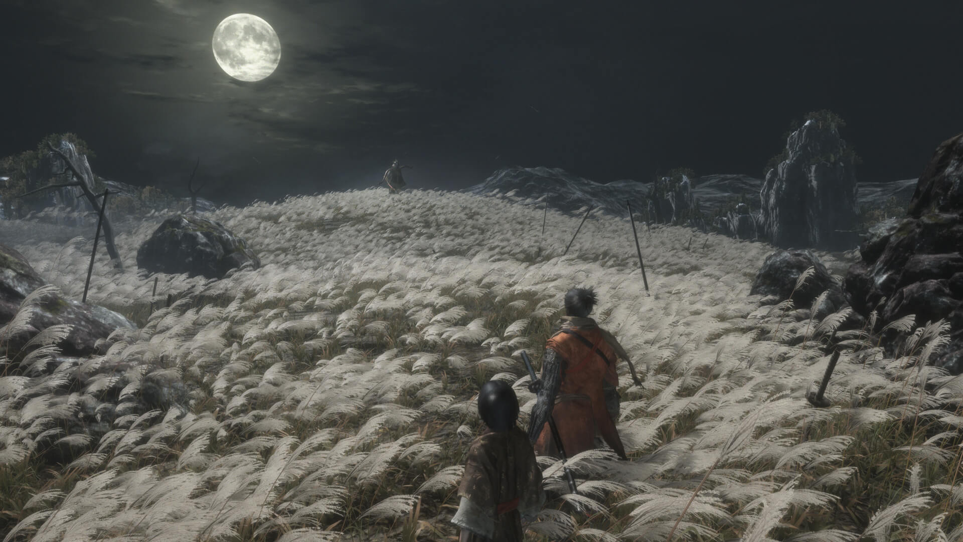 Sekiro Shadows Die Twice välivideosta kuvaa