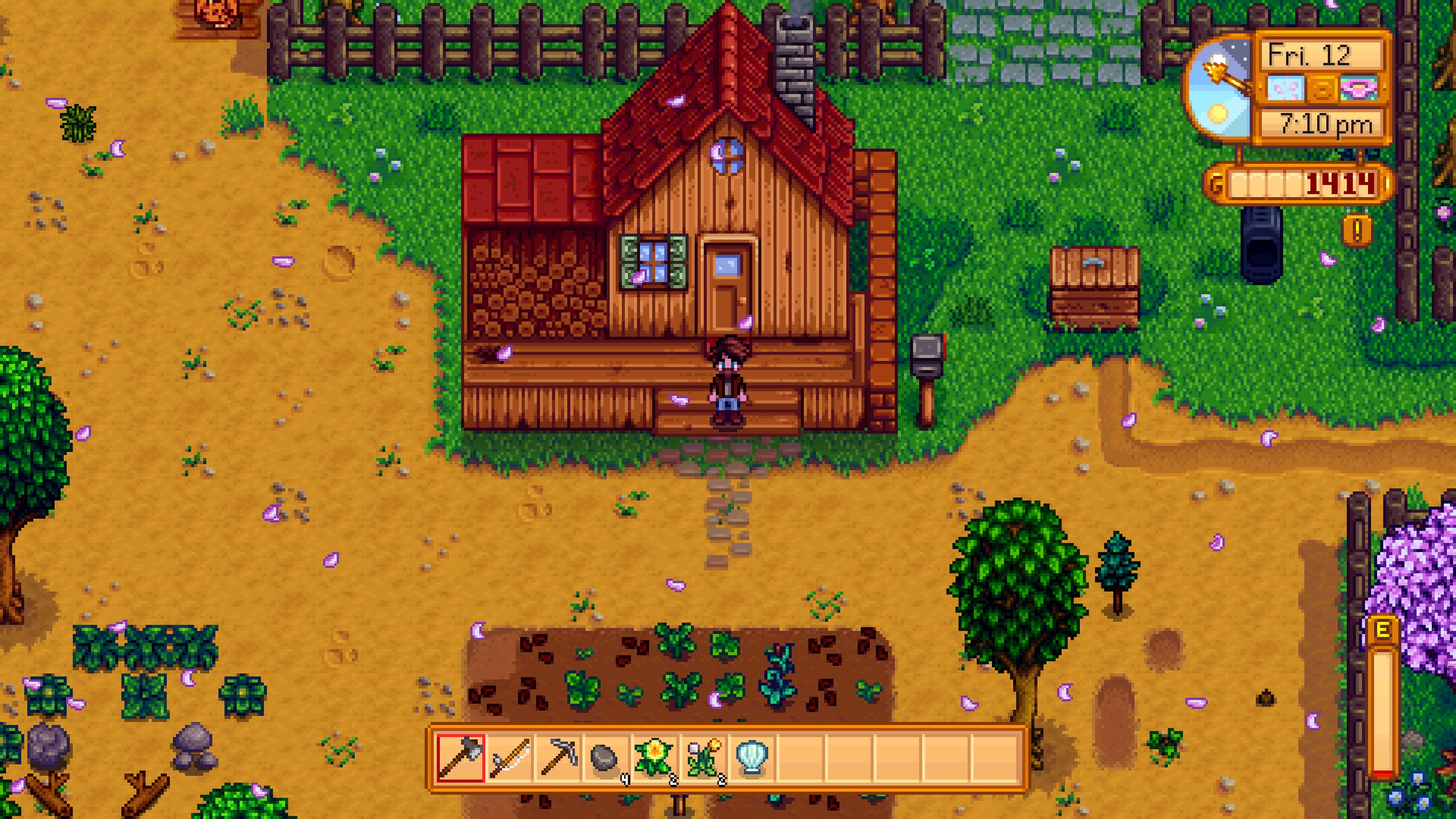 Stardew Valley oma tila alkuaikoina PS4