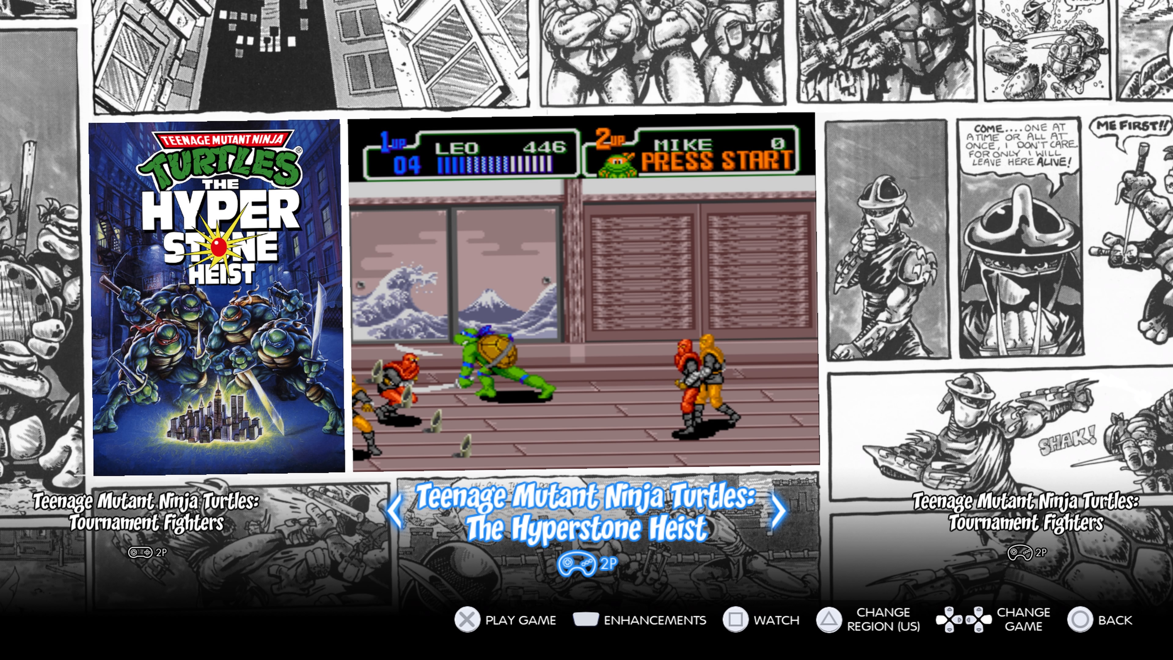 Teenage Mutant Ninja Turtles: The Cowabunga Collection Hyperstone Heist