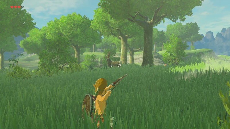 The Legend of Zelda Breath of the Wild metsästys