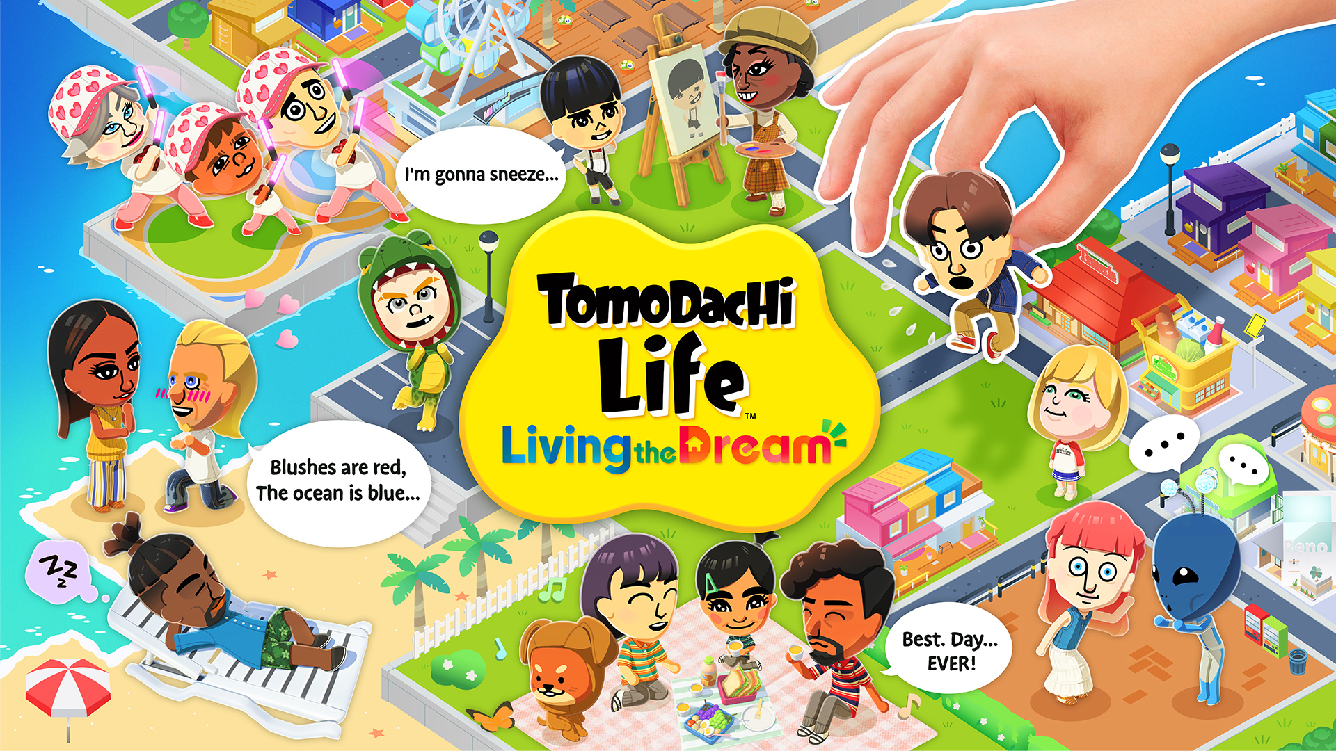 Tomodachi Life Living the Dream nostokuva
