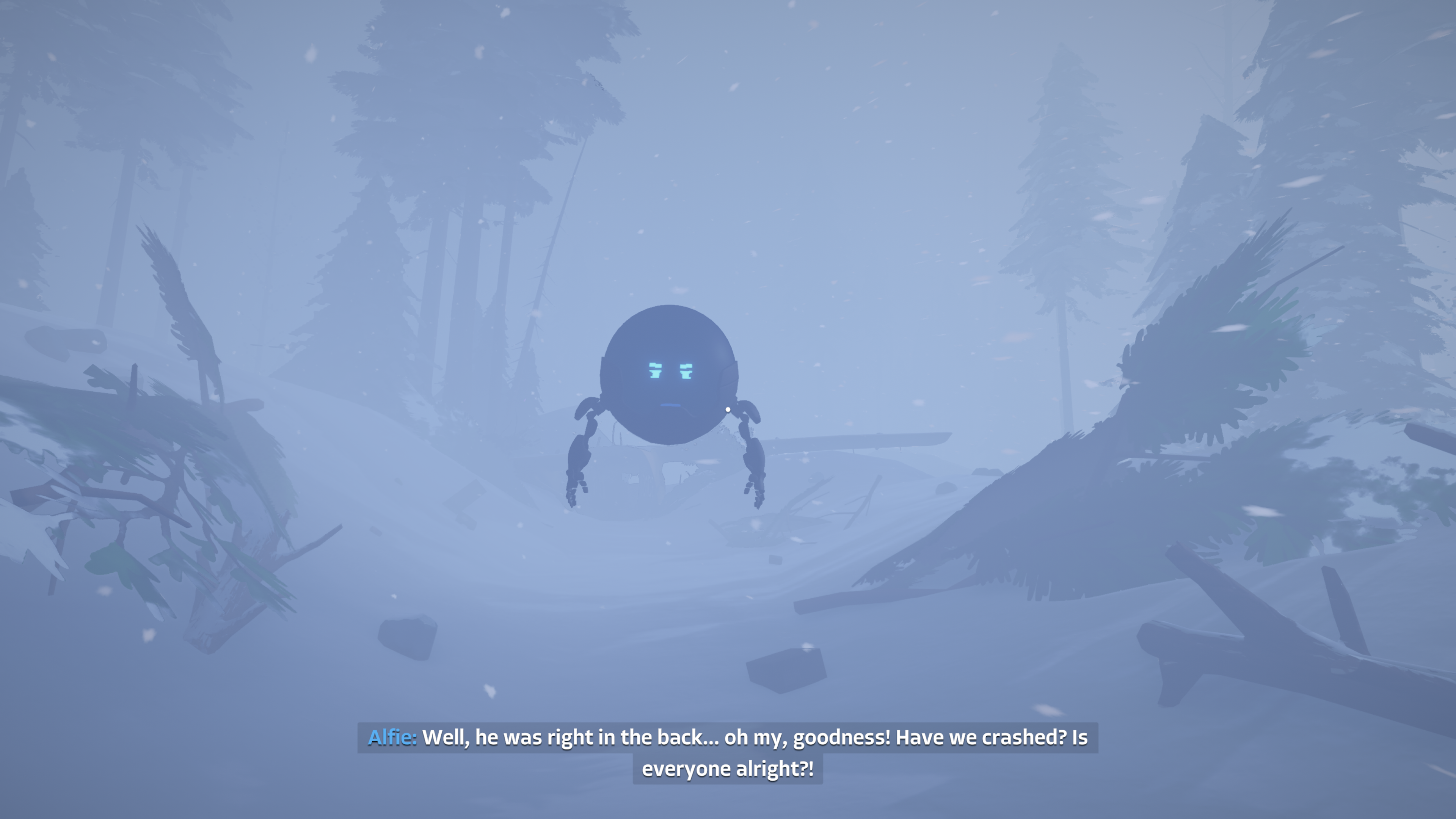 Arctic Awakening keskellä lumimyrskyä Arctic Awakening keskellä lumimyrskyä