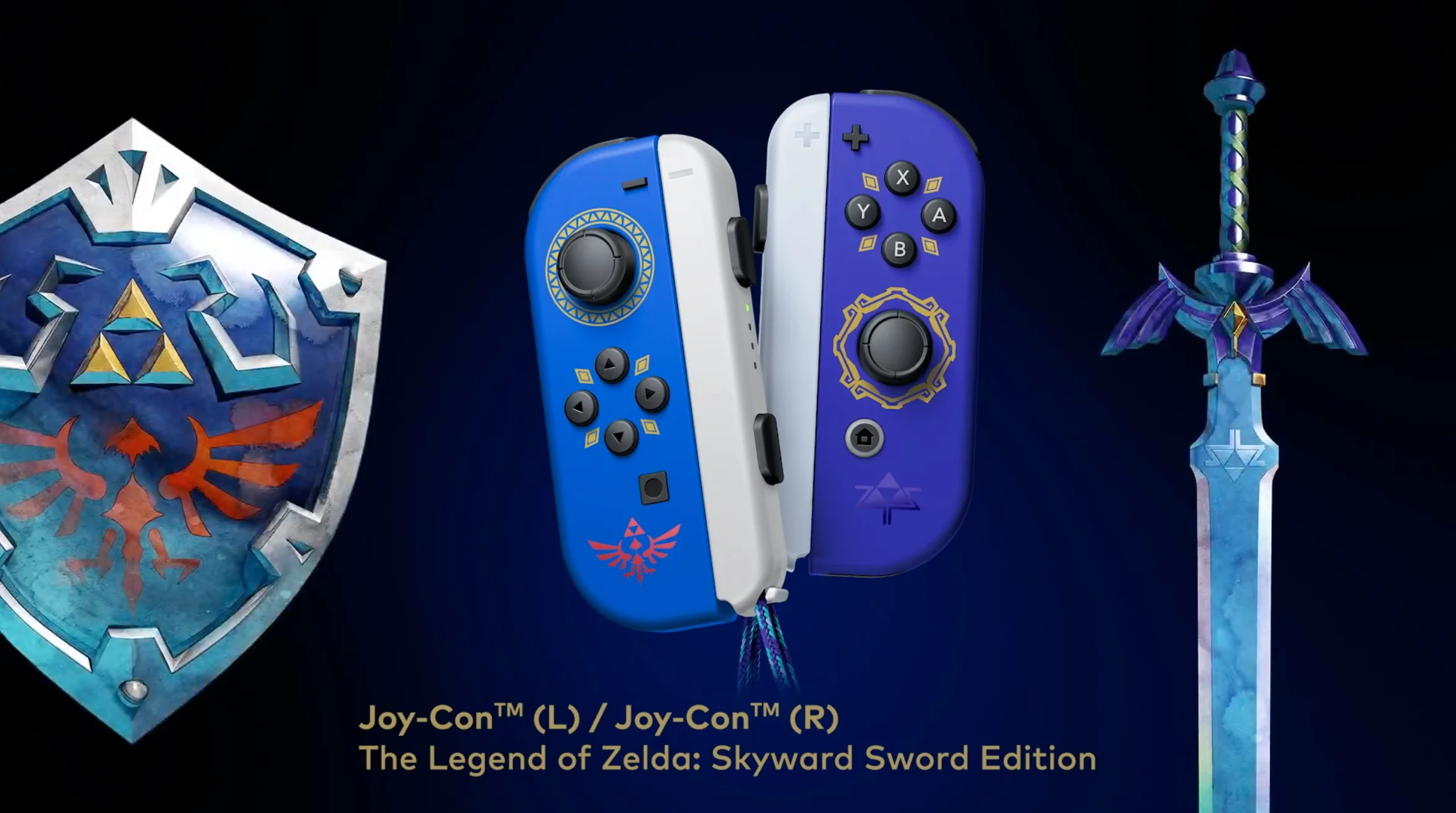 Zelda Skyward Sword Joy-Con-ohjaimet