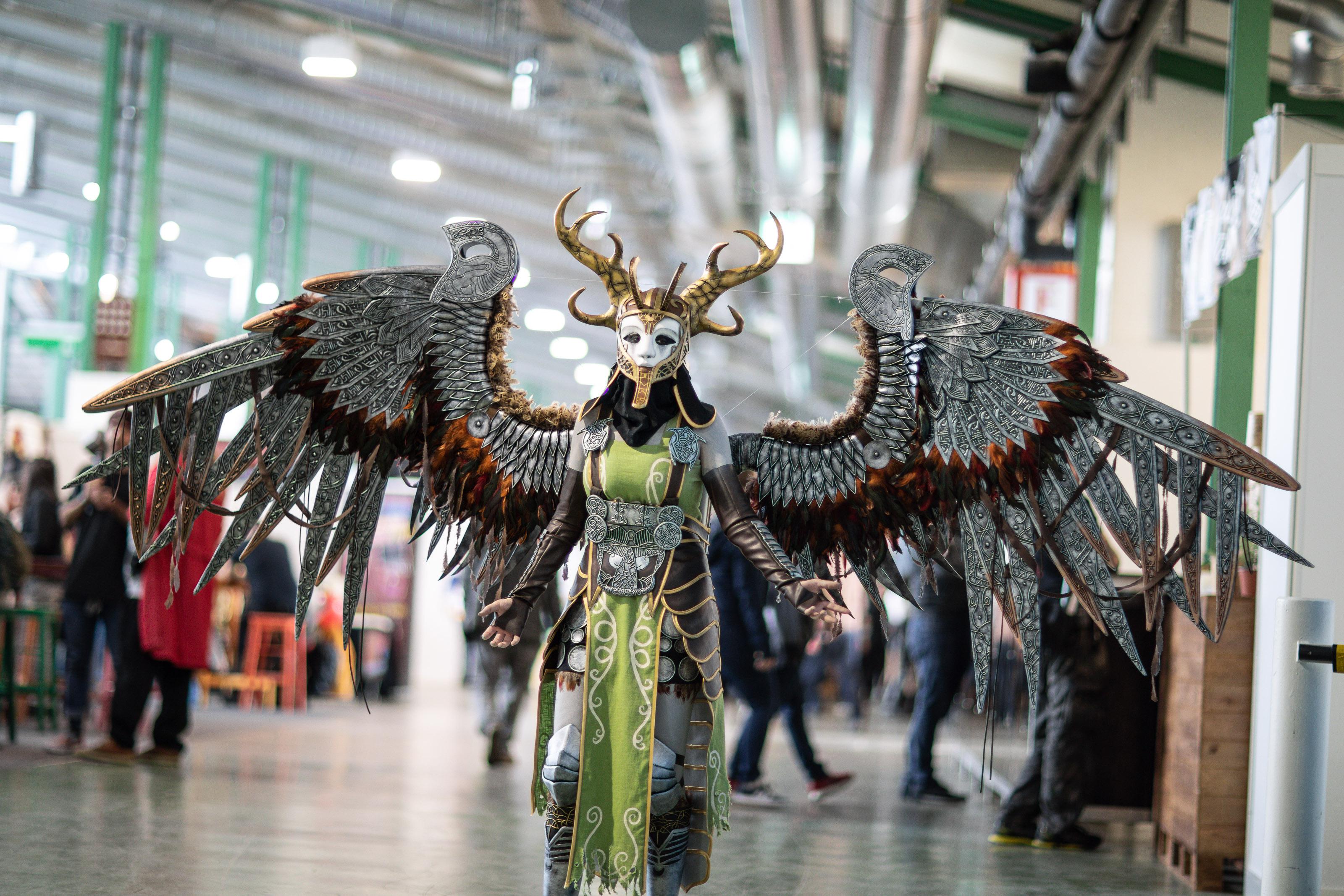 God of War Valkyrie cosplay