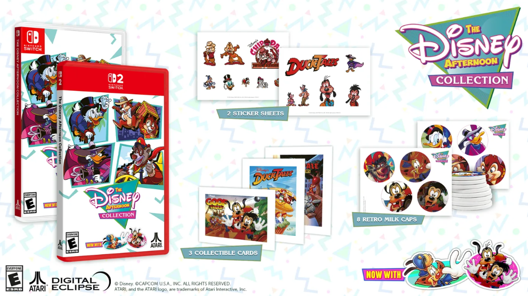 disney afternoon collection, nintendo switch, retro, pelit, peliuutinen