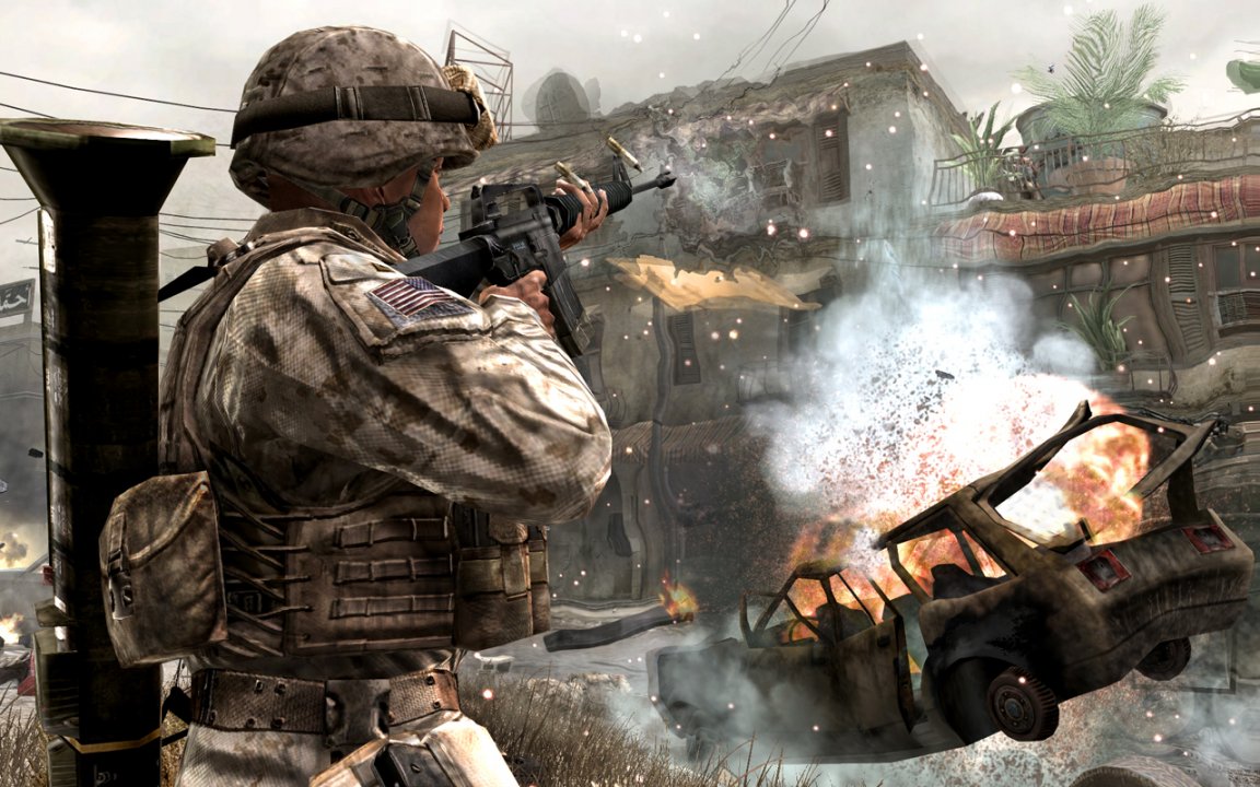 Call of Duty 4:n moninpelitesti vain amerikkalaisille