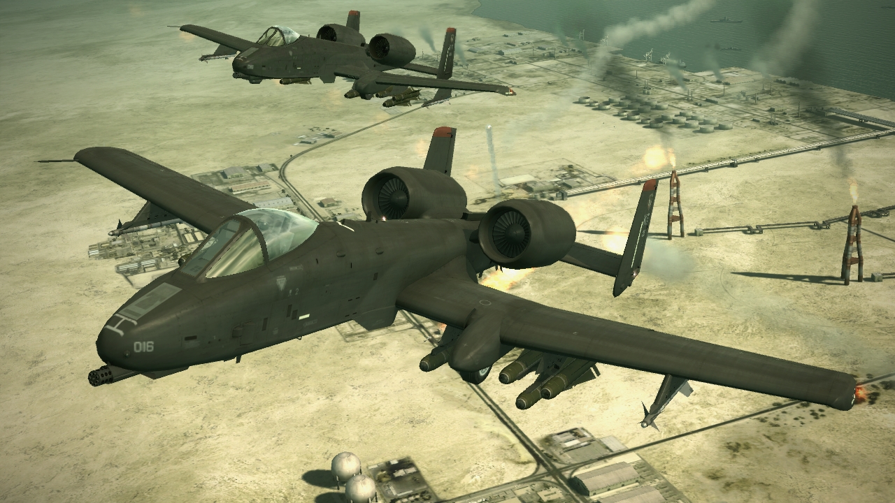 Lisää lennettävää Ace Combat 6:een