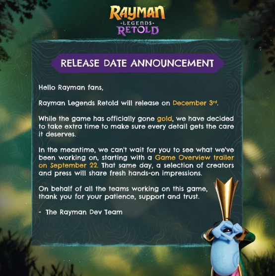 Rayman Legends Retold