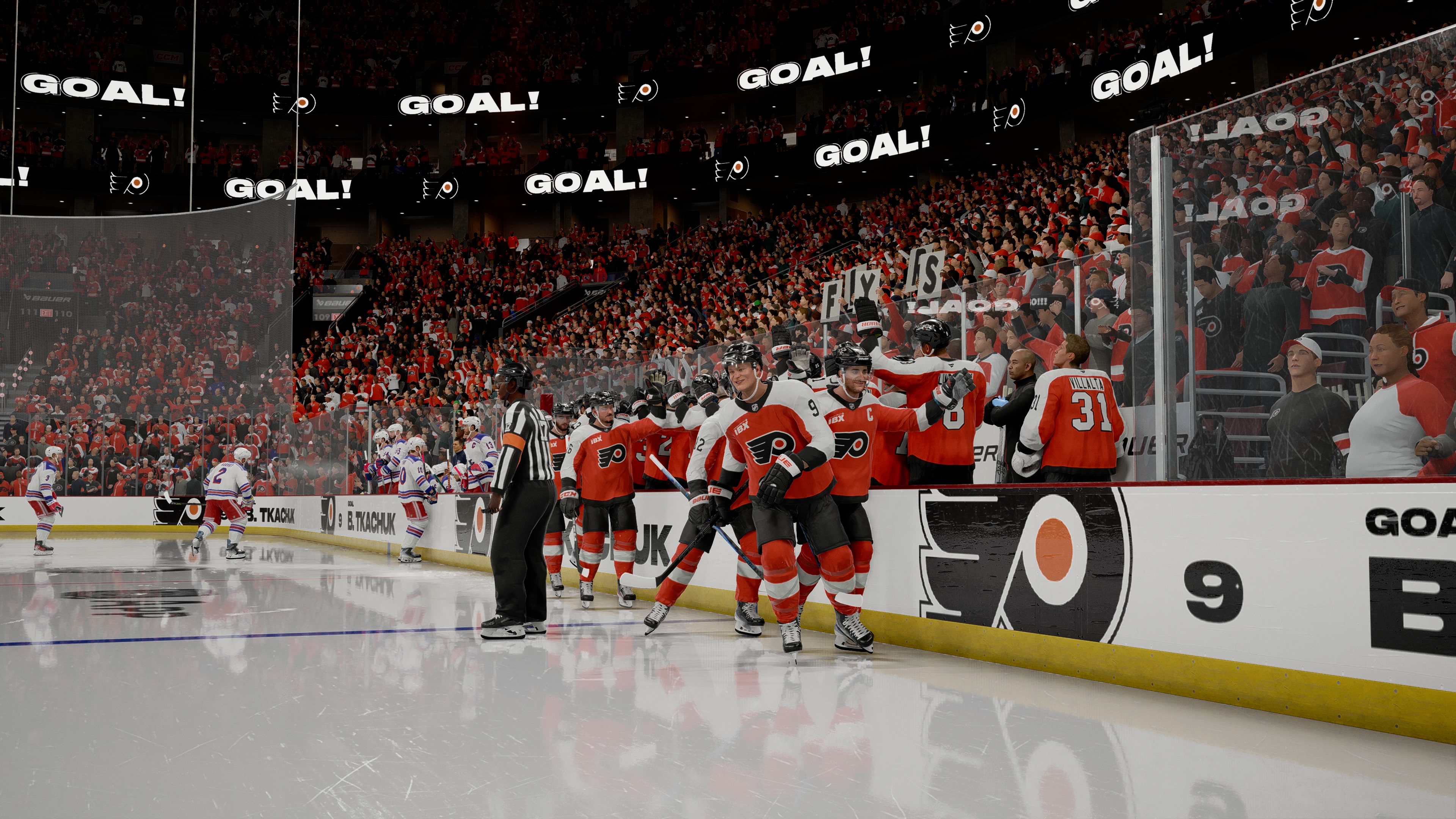 NHL 27 Flyers goal
