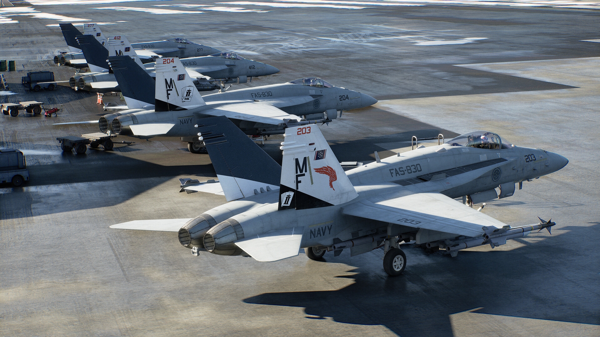 lentolaivue valmiina, Ace Combat