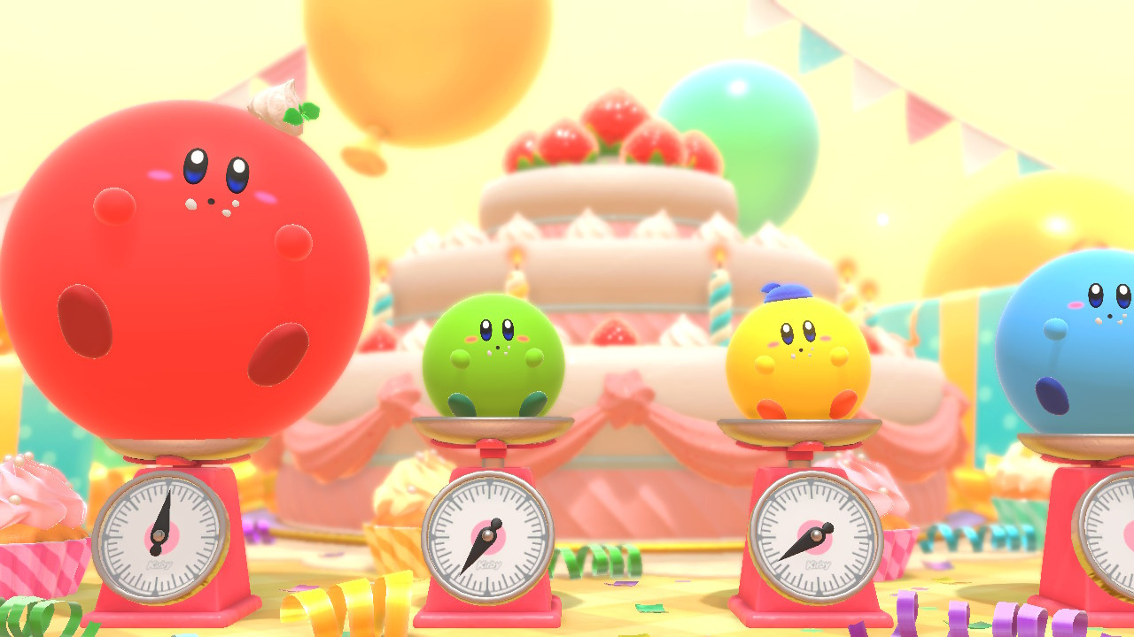 Kirby's Dream Buffet, Nintendo Switch, vaakakupit