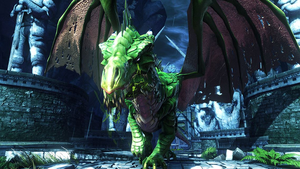 Lohikäärme Neverwinter-pelistä