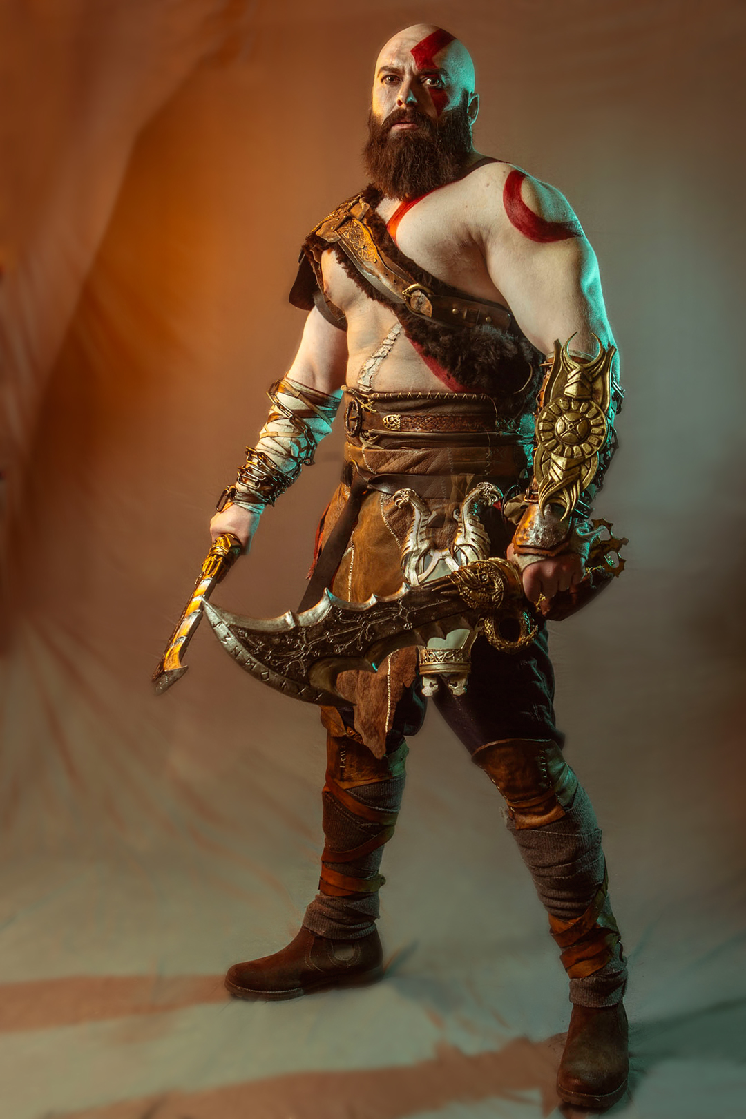 God of War Kratos cosplay
