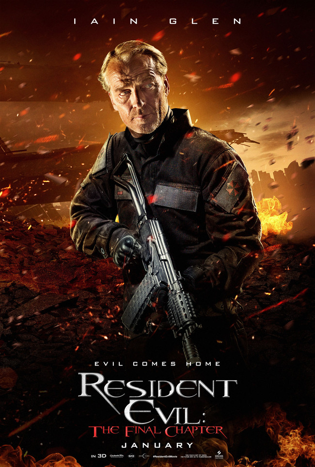 Resident Evil: The Final Chapter Iain Glen