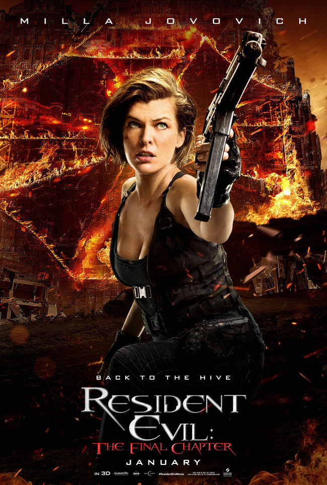 Resident Evil: The Final Chapter Milla Jovovich