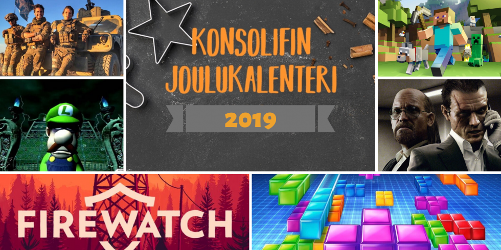 Joulukalenteri 2019 Firewatch-elokuva