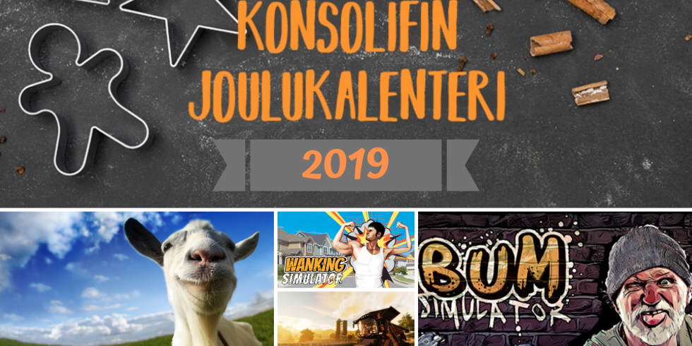 Joulukalenteri 2019 simulaattorien nostokuva