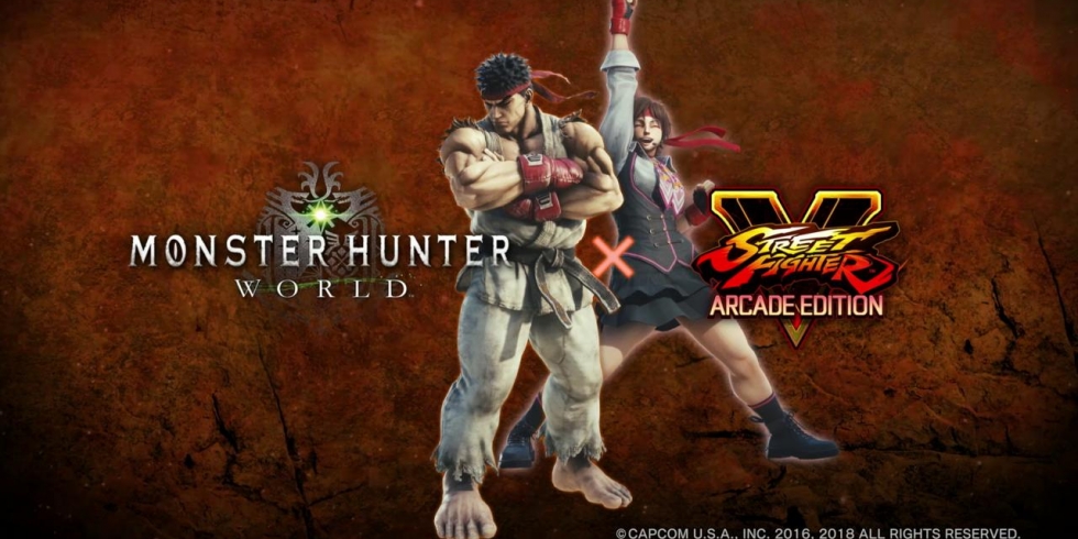 Monster Hunter: World x Street Fighter V