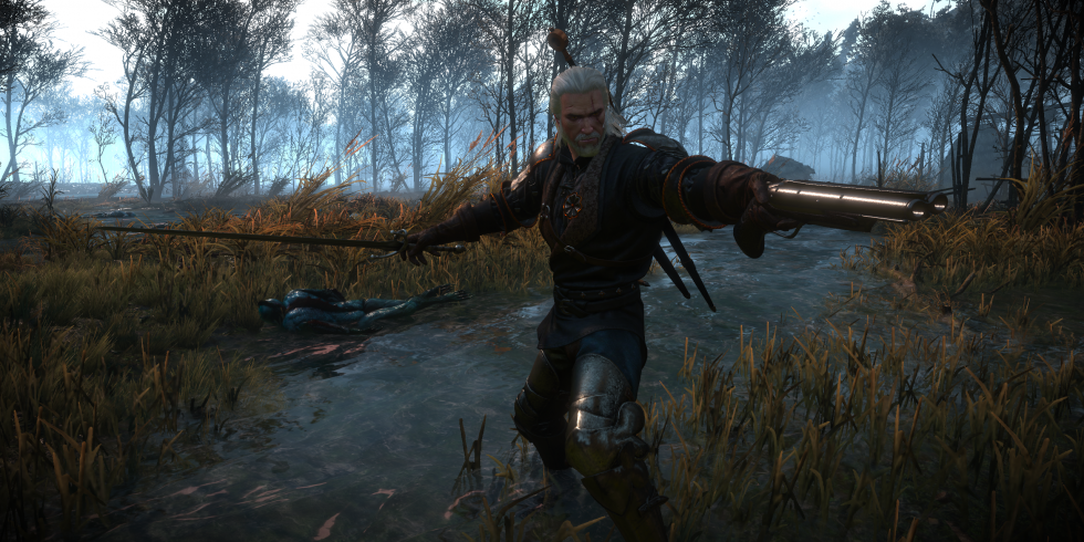 The Witcher 3 Firearms modi