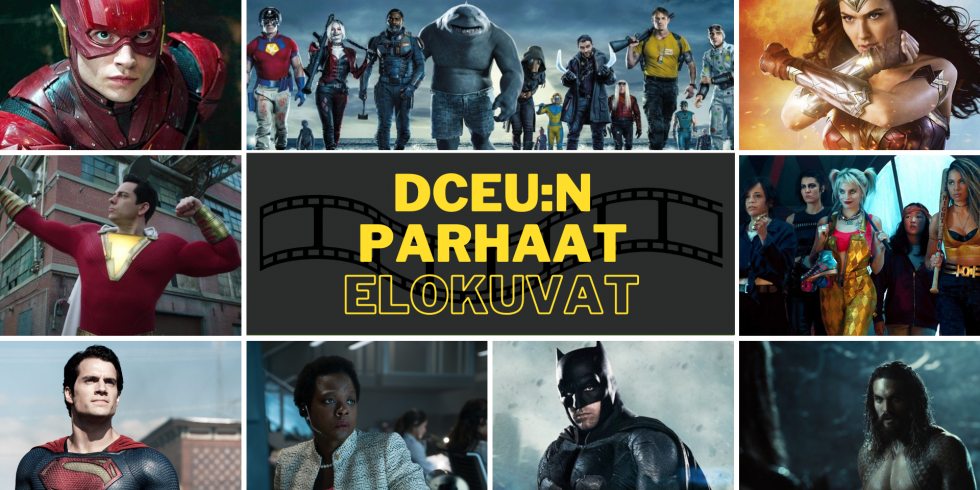 DCEU DC parhaat elokuvat toimituksen mielestä