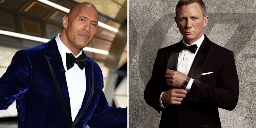 Dwayne Johnson Daniel Craig 007